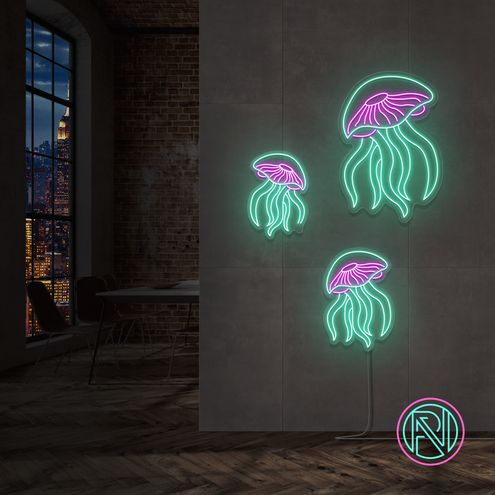 "SQUID" Led Neonskilt.