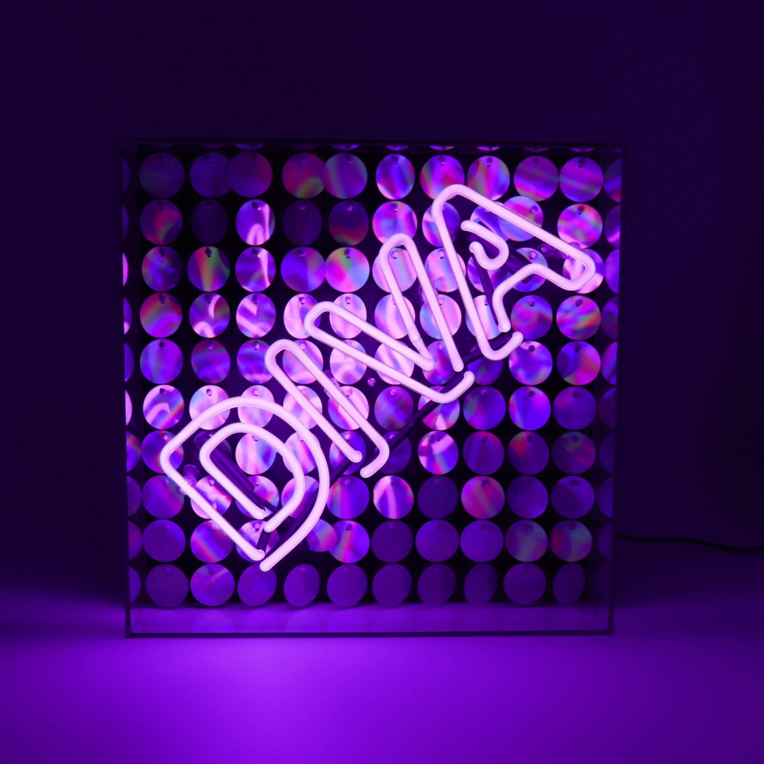 Neon "DIVA glam" Purple. Akrylbok