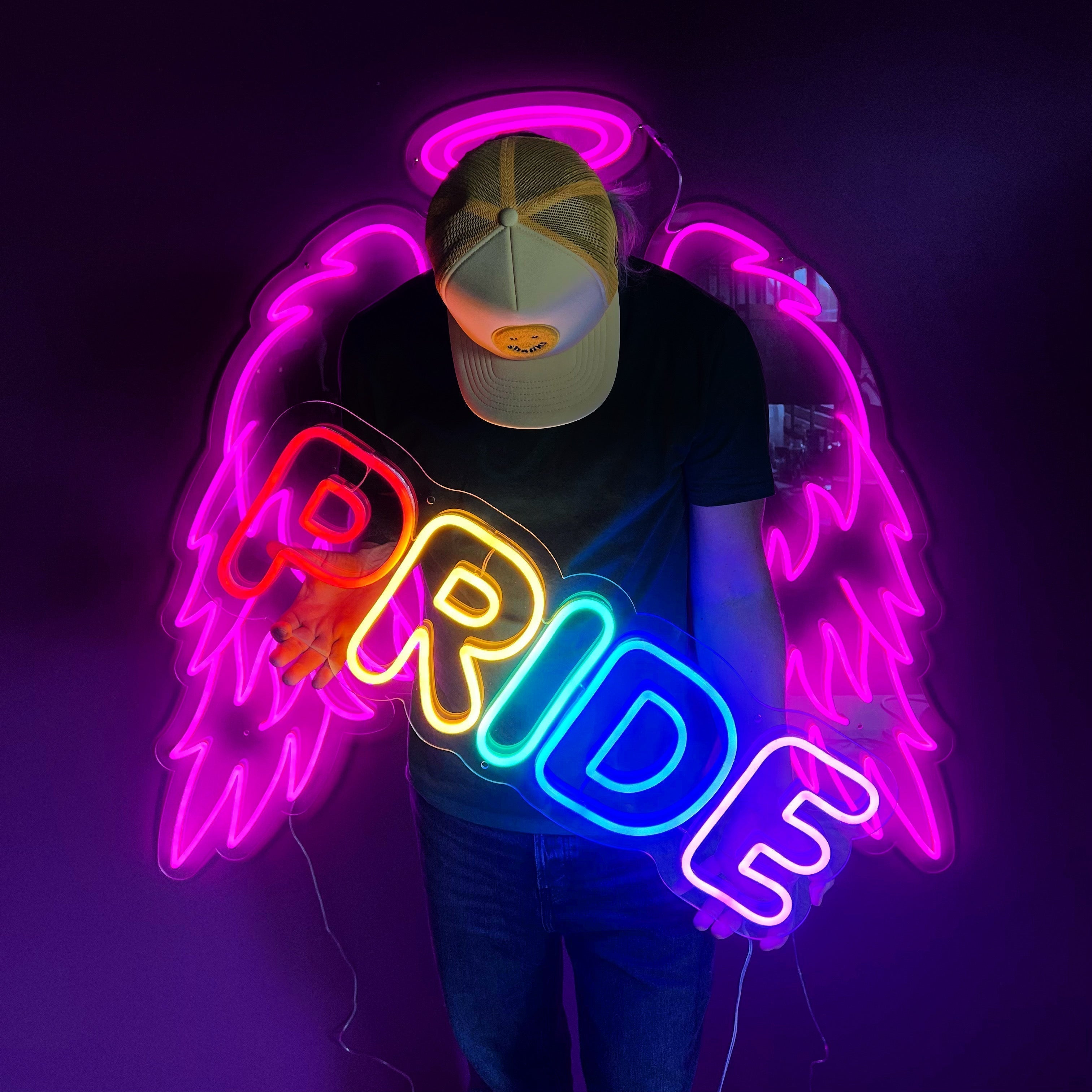 "PRIDE" LED NEONSKILT.