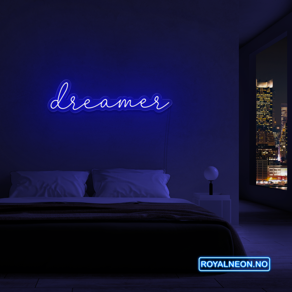 "dreamer" Led Neonskilt.