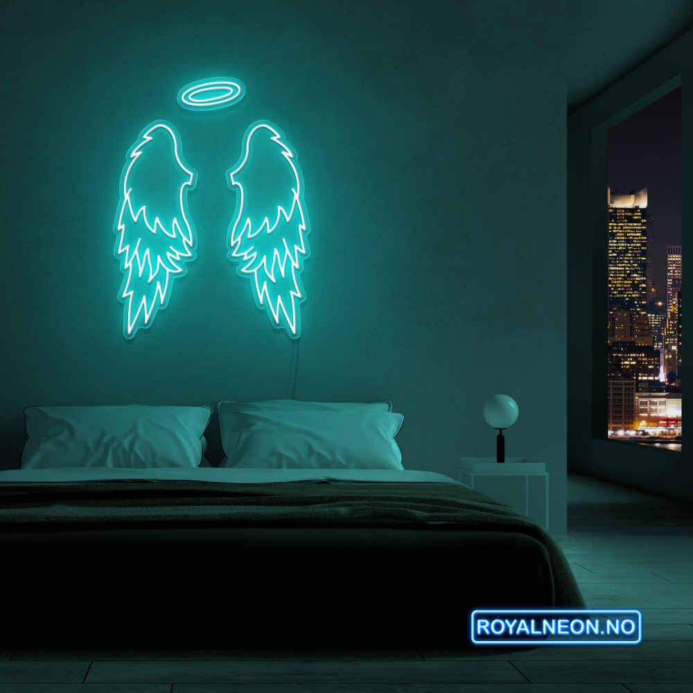 "Wings" LED NEONSKILT.