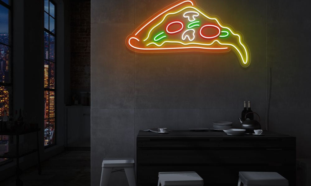 Lyse opp kjøkkenet, restauranten eller foodtrucken med LED-neonskilt inspirert av mat