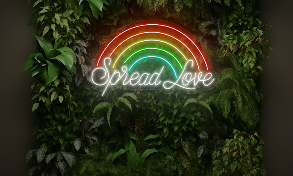 Velg fargerike LED‑neonskilt for å gi liv og personlighet til hjem, kontor eller fest.