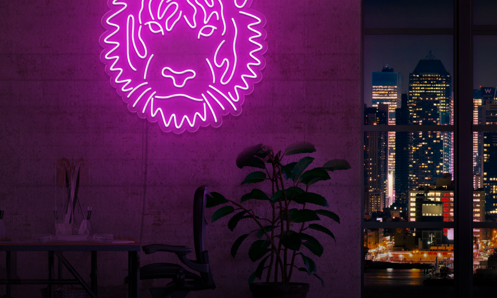 Oppdag våre LED‑neonskilt med dyremotiv.