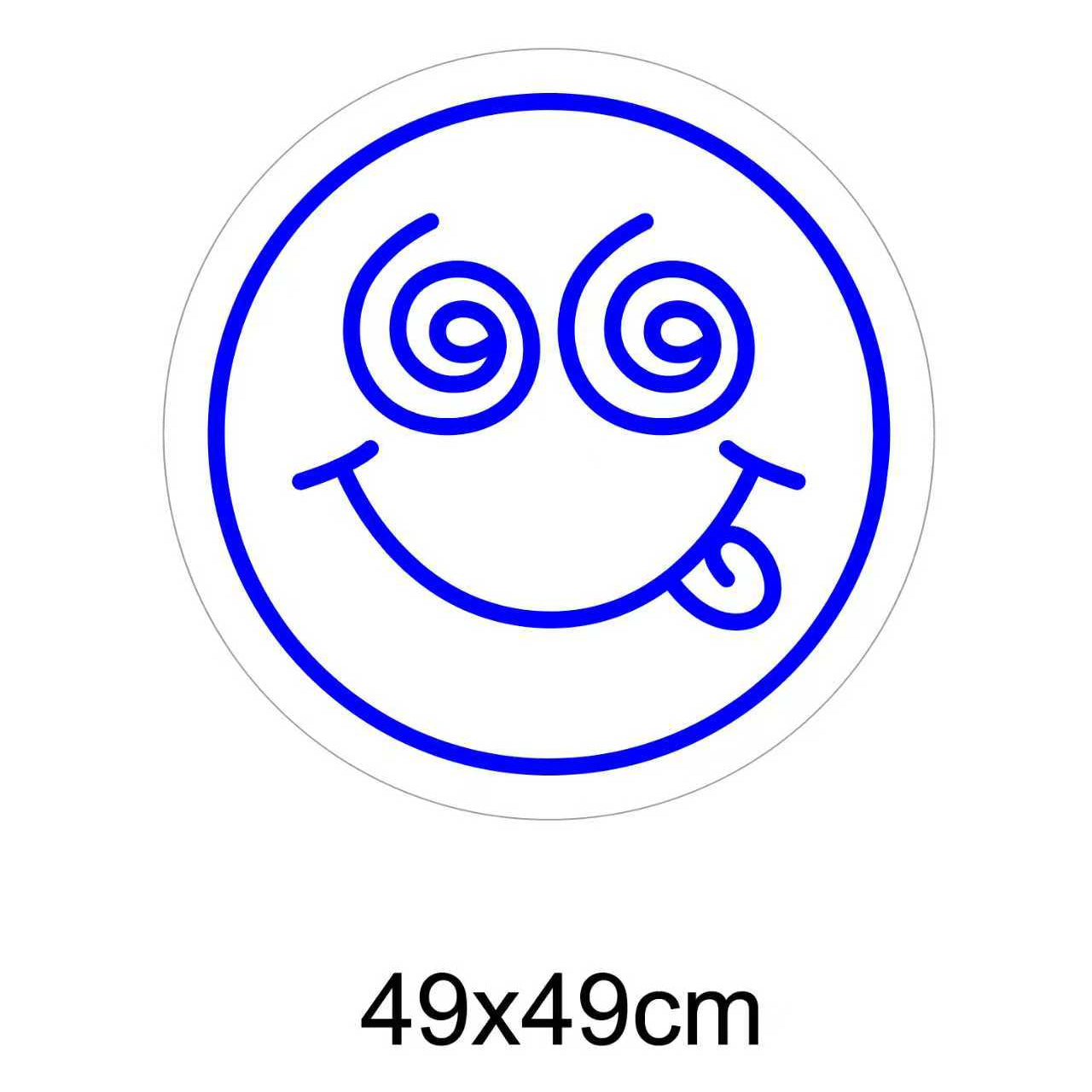 Skap en spennende stemning med vårt 'smily emoji face' led-neonskilt. Perfekt for å legge til et lekent og dristig preg på ethvert rom, dette neonskiltet kombinerer morsom design med levende lys for å skape en unik og fengende atmosfære. Velg din favorittfarge og gi rommet et snev av galskap.