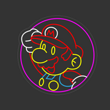 "Super Mario" Led Neonskilt