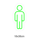 "BOY" Led neonskilt. 14 farger