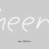 "Cheers!" Led Neonskilt.