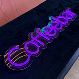 "Coffeebar" LED NEONSKILT, Tilbud!