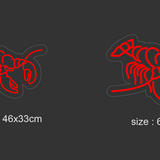 "Hummer" Led neonskilt.