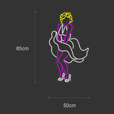 "Marilyn Monroe" Led Neonskilt