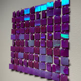 "Shimmer wall" Holographic purple