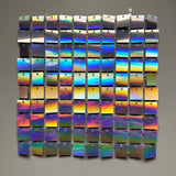 "Shimmer wall" Rainbow holographic