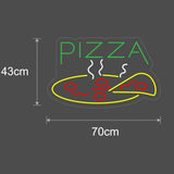 Løft rommet – og pizzalysten – med dette ikoniske LED-neonskiltet! 🍕✨

Gi lokalet ditt en dose varme, stemning og ekte pizzaglede.&nbsp;Perfekt for restauranter, foodtrucks, kjøkken, barer og hjemmekroker der pizzastemningen skal være på topp.

Skiltet gir en varm og inviterende glød, samtidig som det moderne LED-lyset gir lavt strømforbruk, lang levetid og minimal varmeutvikling. Resultatet er et dekorativt, profesjonelt og vedlikeholdsfritt lysskilt som både trekker oppmerksomhet og bygger atmosfære.