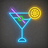 «Martini drink» LED NEONSKILT. Bestilling