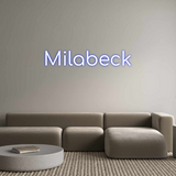 Custom Neon: Milabeck