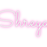 Custom Neon: Shreya