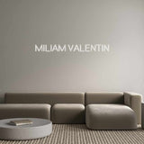 Custom Neon: Miliam Valentin