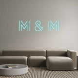 Custom Neon: M & M