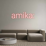 Custom Neon: amika: