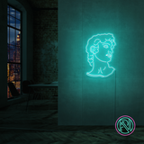 "David" LED NEONSKILT