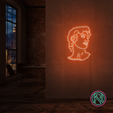 "David" LED NEONSKILT