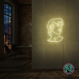 "David" LED NEONSKILT
