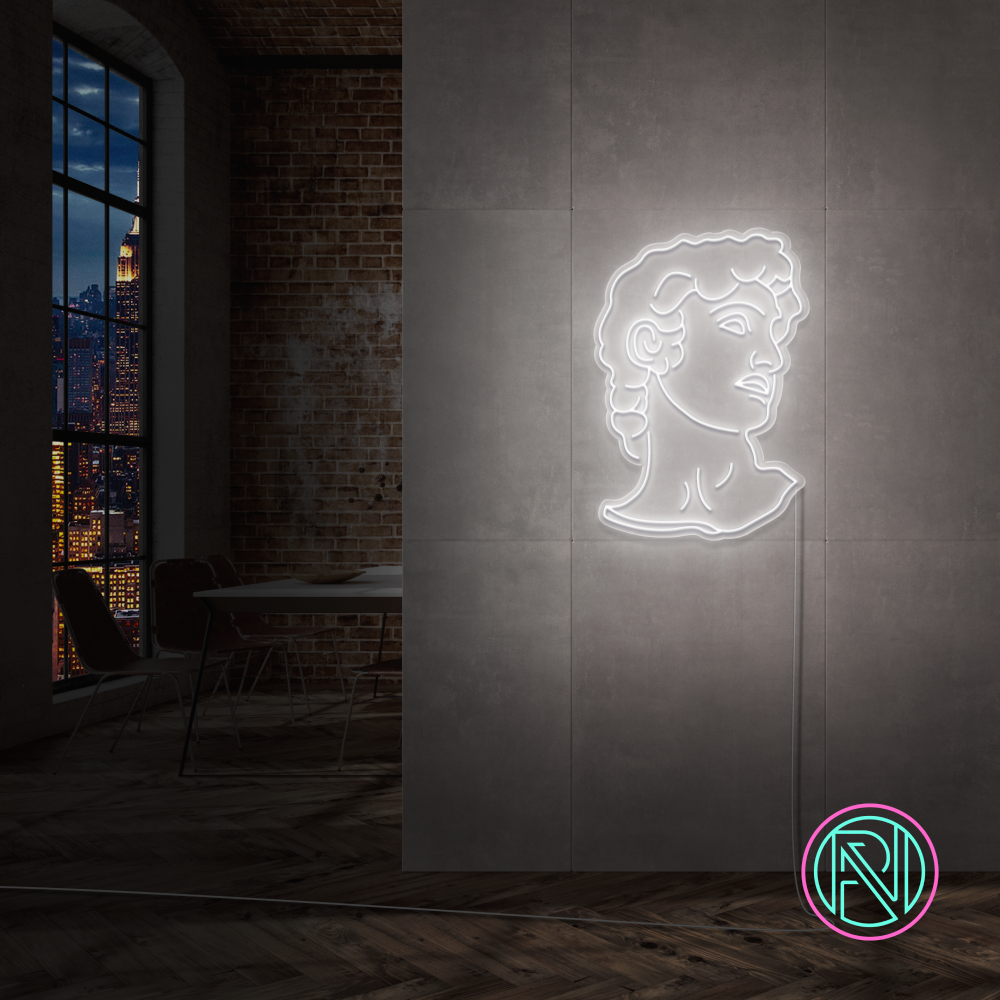 "David" LED NEONSKILT