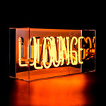 Neon "LOUNGE" Akrylboks.
