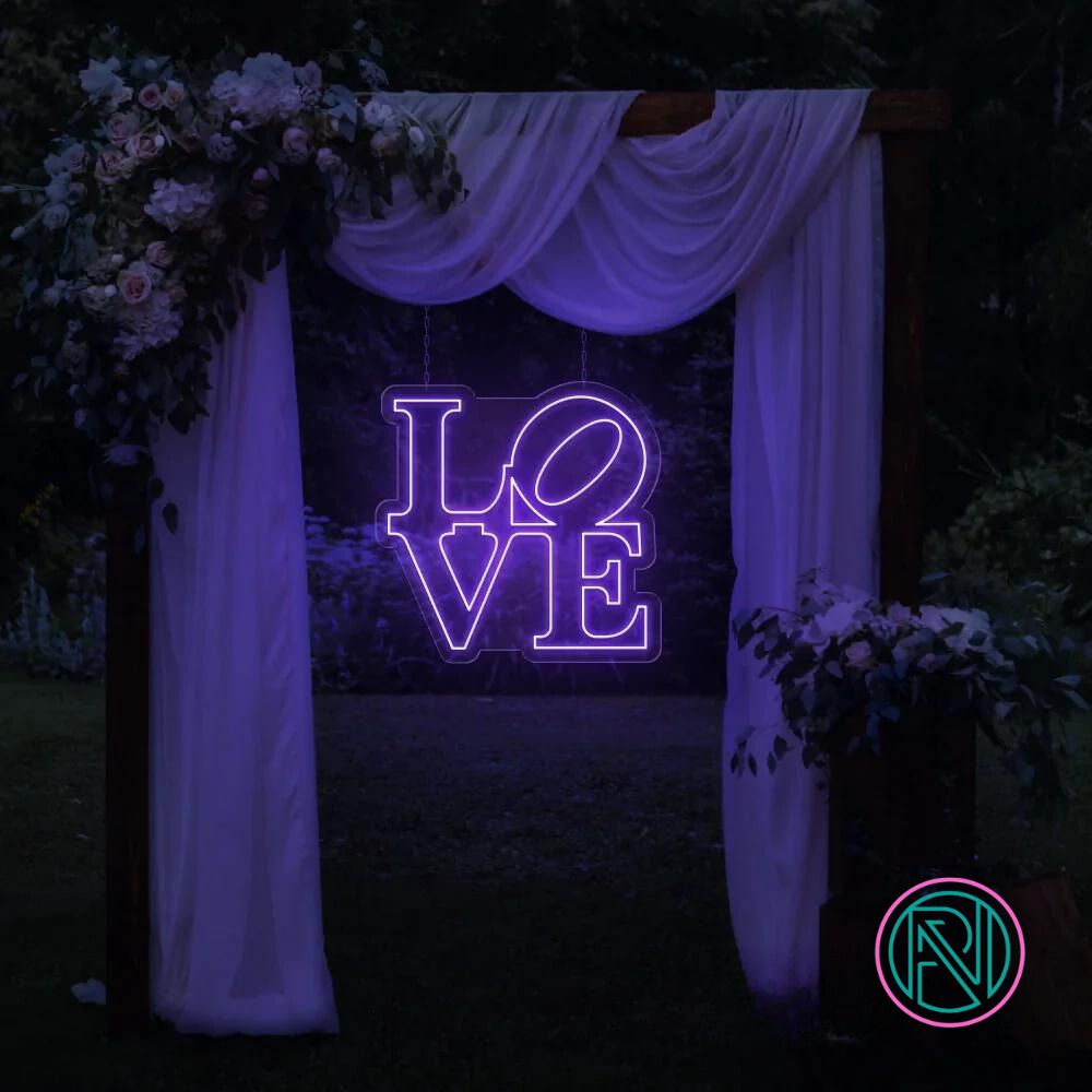 "LOVE" Led Neonskilt.