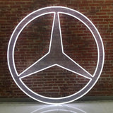 Neonskilt «Mercedes»