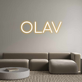 Custom Neon: OLAV