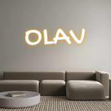 Custom Neon: OLAV