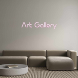 Custom Neon: Art Gallery
