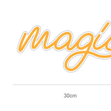 "magic mini" LED NEONSKILT. Cool white